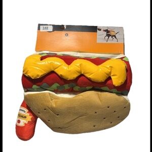 Hyde and Eek Hot Dog Pet Costume Large NWT